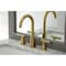 Kingston Brass FSC8923CML Manhattan Widespread Bathroom Faucet W/ Brass Pop-Up, Brass FSC8923CML - alternate 6